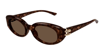 Alexander Mcqueen AM0469S style-color Havana 002 / BROWN Lens