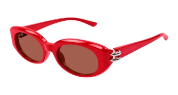 Alexander Mcqueen AM0469S style-color Red 003 / BROWN Lens