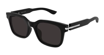 Alexander Mcqueen AM0496SA ASIAN FIT style-color Black 001 / GREY Lens