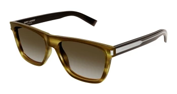 Saint Laurent SL 619 style-color Havana/CRYSTAL 005 / BROWN Lens