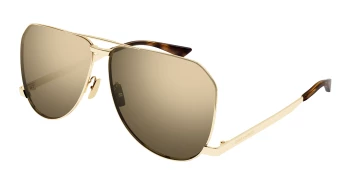 Saint Laurent SL 690 DUST style-color Gold 004 / BROWN Lens