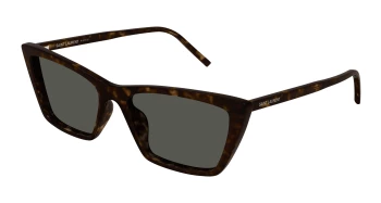 Saint Laurent SL 737 MICA THIN style-color Havana 002 / GREY Lens