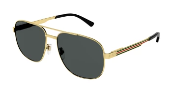 Gucci GG1223S style-color Gold 002 / GREY Lens