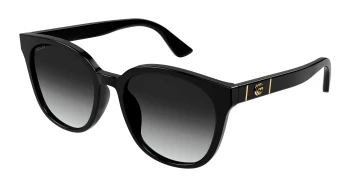 Gucci GG1122SA ASIAN FIT style-color Black 001 / GREY Lens