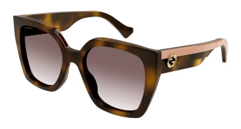 Gucci GG1300S style-color Havana/CRYSTAL 003 / BROWN Lens