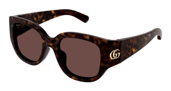 Gucci GG1599SA ASIAN FIT style-color Havana 002 / BROWN Lens