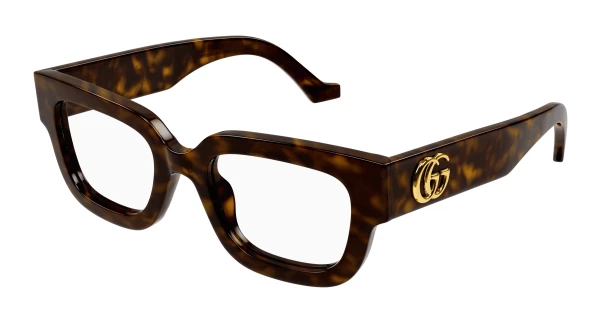 ✨未使用クラス✨汚れなし✨GUCCI ビッグGG柄　光沢ブラック色　ネクタイ グッチ GUCCI グッチ GG0272O だてメガネ フレーム