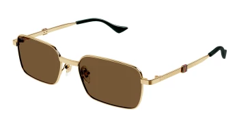 Gucci GG1495S style-color Gold 002 / BROWN Lens