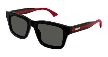 Gucci GG1869S style-color Black/GREEN 001 / GREY Lens