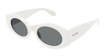 Azzedine Ala&Iuml;a AA0080S style-color White 003 / GREY Lens