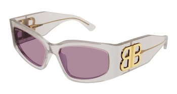 Balenciaga BB0321S style-color White 012 / PINK Lens