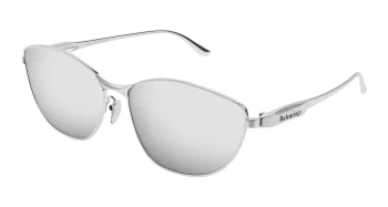 Balenciaga BB0358SK style-color Silver 002 / SILVER Lens