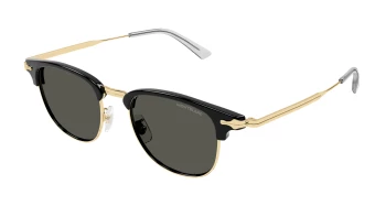 Montblanc MB0364S style-color Black/GOLD 001 / GREY Lens