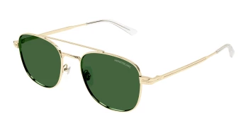 Montblanc MB0363S style-color Gold 002 / GREEN Lens