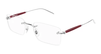 Montblanc MB0411O style-color Silver 003