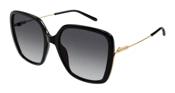 Chlo&eacute; CH0173S style-color Black/GOLD 001 / GREY Lens