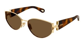 Chloé CH0260S style-color Gold/HAVANA 002 / BROWN Lens