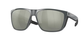 Costa Del Mar 6S9012 FERG XL 06S9012 style-color 901210 Shiny Gray / Gray Silver Mirror Lightwave Glass Lens