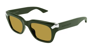 Alexander Mcqueen AM0439S style-color Green 004 / BROWN Lens