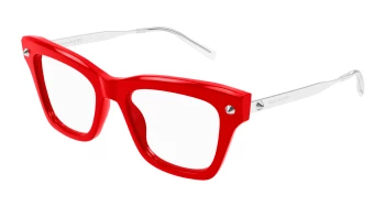 Alexander Mcqueen AM0484O style-color Red/SILVER 007