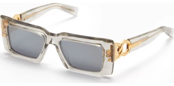 Balmain IMPERIAL style-color GRY - GLD Grey Crystal With Gold Flakes - Gold w/ Dark Grey - White Gold Flash - AR / GRY - GLD GRY - GLD Lens
