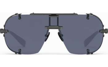 Balmain COLONEL style-color BLK - BLK Matte Black - Black - Dark Grey W / Black Flash Mirror Lenses