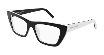 Saint Laurent SL 276 MICA OPT style-color Black/WHITE 009