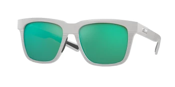 Costa Del Mar 6S9029 PESCADOR 06S9029 style-color 902908 Light Gray / Green Mirror Lightwave Glass Lens