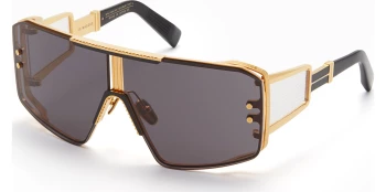 Balmain LE MASQUE style-color GLD - BLK Gold - Black w/ Shield: Dark Grey - AR Side Shield: Clear - AR / GLD - BLK GLD - BLK Lens