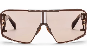 Balmain LE MASQUE style-color BRN-BRN Brown - Crystal Brown w/ Medium Brown - AR / BRN-BRN BRN-BRN Lens