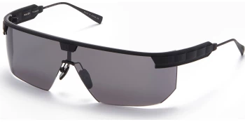 Balmain MAJOR style-color BLK Matte Black w/ Dark Grey - Black Flash Mirror - AR / BLK BLK Lens