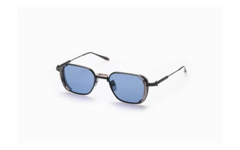 Akoni ECLIPSE style-color Antique Pewter / Dusty Blue Lens