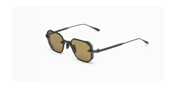 Akoni JUNO-TWO style-color Black Iron W / Brushed Bronze / Deep Emerald Green  Anti-Reflective Lens