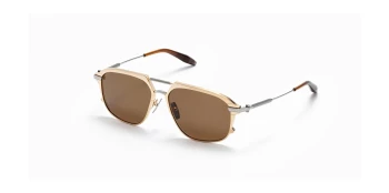 Akoni ICARUS style-color Brushed White Gold / Anti-Reflective Lens