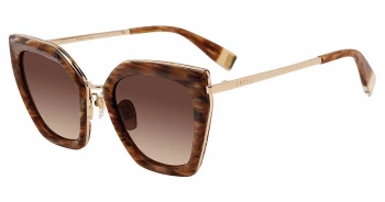 Furla SFU821 style-color 07HL Shny Brn Striped Hav