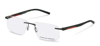 Porsche Design P8748 style-color D0S1 Black Red