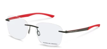 Porsche Design P8774 style-color A0S2 Black / Red