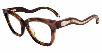 Roberto Cavalli VRC072 style-color 01GQ Brown / Pink Havana