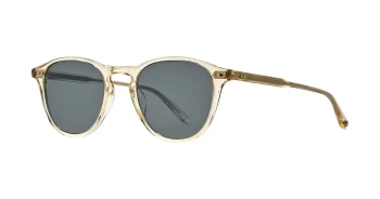 Garett Leight HAMPTON SUN style-color PG/SFPBS PLR Pure Glass / Semi - Flat Pure Blue Smoke Polar