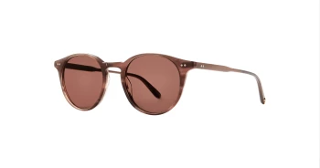 Garett Leight CLUNE SUN style-color SQT/SFPRW Sequoia Tortoise / Semi - Flat Pure Rosewood