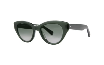 Garett Leight DOTTIE SUN style-color F/SFEMEG Forest / Semi - Flat Emerald Gradient