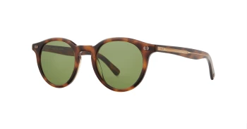 Garett Leight CLUNE X SUN style-color SPBRNSH/PGN Spotted Brown Shell / Pure Green