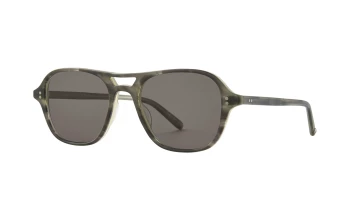 Garett Leight DOC SUN style-color MGITL/SFGRY Matte G.i. Tortoise Laminate / Semi - Flat Grey