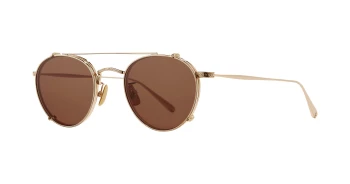 Garett Leight WILLIAM CLIP-ON style-color G/O Gold / Oak