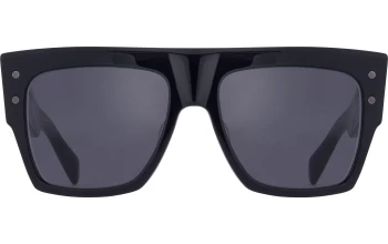Balmain B - I style-color BLK - BLK Black - Black Rhodium / Dark Grey - AR Lens