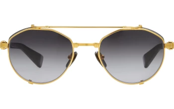 Balmain BRIGADE - IV style-color GLD-BLK Gold - Black / Dark Grey to Clear - AR Lens