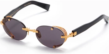 Balmain MONSIEUR style-color GLD - BLK Yellow Gold - Black / Dark Grey - AR Lens