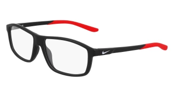 Nike 7291 style-color 006 Matte Black / University Red