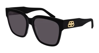 Balenciaga BB0056S style-color Black 001 / GREY Lens