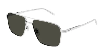 Montblanc MB0278S style-color Silver 001 / GREY Lens